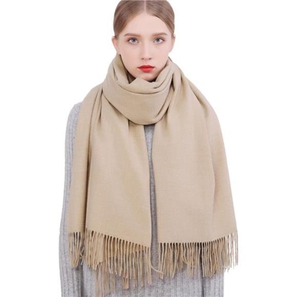 Winter Scarfs for Women Pashmina Shawls Wraps for Evening Dresses Large Warm - Picture 6 of 7